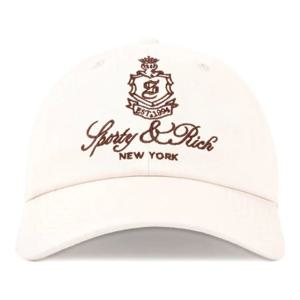 스포티앤리치 벤돔 로고 자수 베이스볼 캡 AC08165231WH37 3911