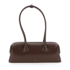 오소이 보트 와이드 스무스 가죽 숄더백 25SB010132002 CHOCOBR