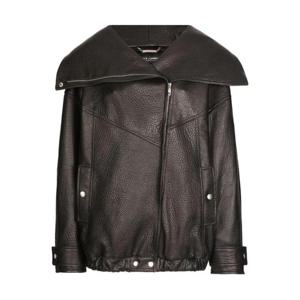 돌체앤가바나 가죽 바이커 재킷 F9S01LHULVN