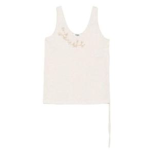 펜디 민소매 티셔츠 FS9735ASMHF1SAZ BEIGE