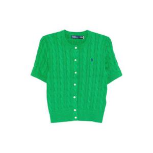 폴로 랄프로렌 로고 자수 가디건 211966720002