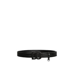 돌체앤가바나 DG plaque woven belt BC4675A0229