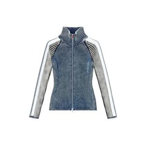 디젤 M 에스트렐라 스트라이프 하이 넥 재킷 A208910WICF