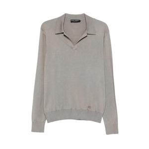 돌체앤가바나 칼라 긴소매 티셔츠 GXZA1ZJBSO5