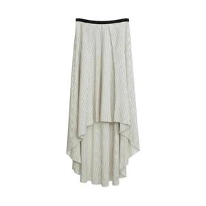 Brunello Cucinelli 스트라이프 언발란스드 스커트 M0H53G2529C002