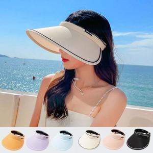 롤업 자외선차단 썬캡/여름모자/여성썬캡/바캉스모자