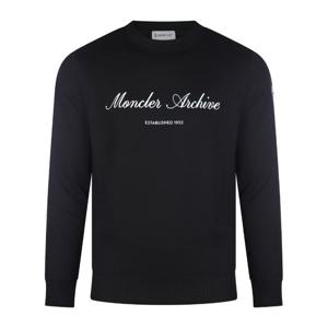 몽클레어 로고 프린트 크루넥 티셔츠 L10918G00018 89A8F999