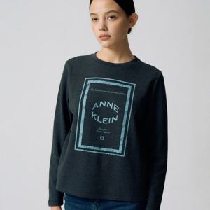 [앤클라인(여성의류)]스퀘어 프린팅 티셔츠 9H4TS2470