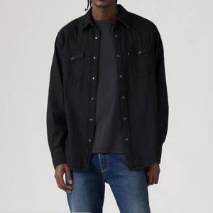 남성 바스토우 웨스턴 셔츠 85744-0002 블랙