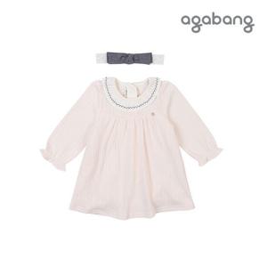 [아가방]벨블랑바디수트(헤어밴드)(CREAM)_01Q12795301