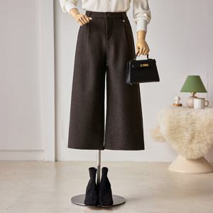 [커스텀에이블] [55~66]도톰 기모 원턱 팬츠_T2512PT121D