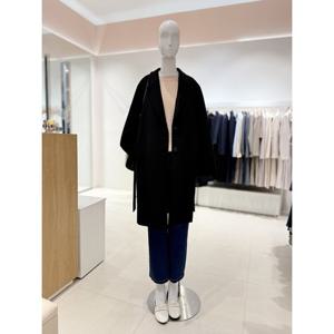 [숲]싱글 투버튼 벨티드 하프코트  SBAHC900