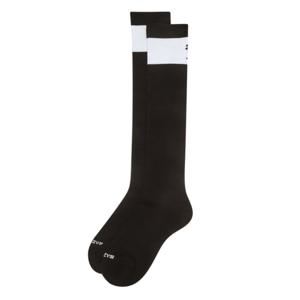 헤지스골프  블랙 여성 컬러 블록 니삭스(HWSS5F607BK)