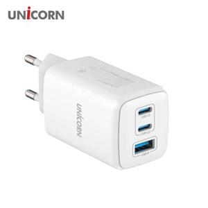 유니콘 멀티 3포트 최신GaN2 65W PD 초고속충전기 갤럭시 아이폰 KA-700PD