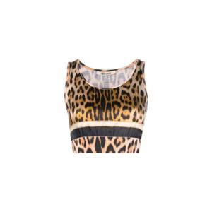 25 FW 로베르토 카발리 레오파드 프린트 크롭 탑 QKM605MH001 TP447748228