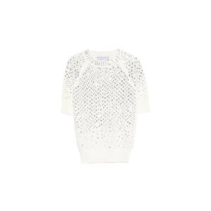 25 FW 에르마노설비노 크리스털 장식 티셔츠 D485L317CTYLE TP447742202