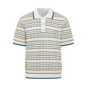 카사블랑카 폴로 티셔츠 MSP26KW1260 01 MULTICOLOR