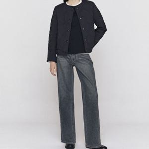 [지오다노] 여자 겨울 기모 와이드 데님 594341