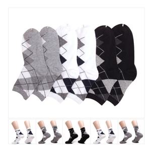 [빅토] 남자 케쥬얼양말(아가일) IN3001