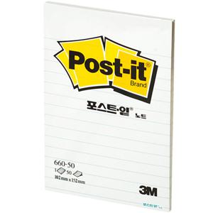 포스트-잇 660-50 W  스노우화이트 3M
