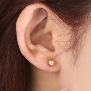 골드팡 14k 골든볼 피어싱 6mm