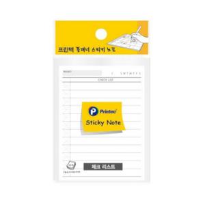 플래너스티키노트 체크리스트 프린텍