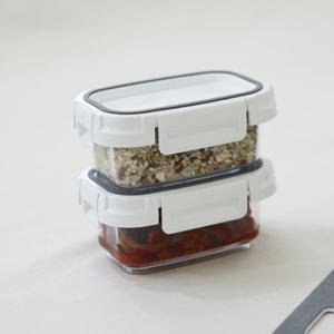 스카이락밀폐용기직1호(소)185ml GR