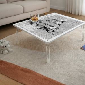 [샤이닝홈] 무드 접이식 액자테이블 600x400 뉴욕시티 밥상/책상