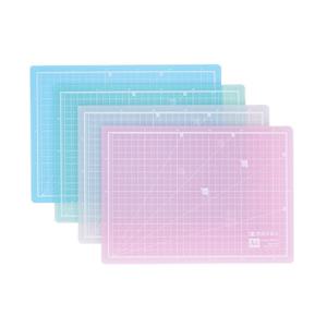 [현대오피스] 컬러투명 컷팅매트 HOM-A4 / 데스크매트