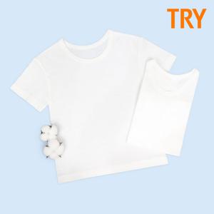 TRY 남 아동 순면 반팔런닝 1매