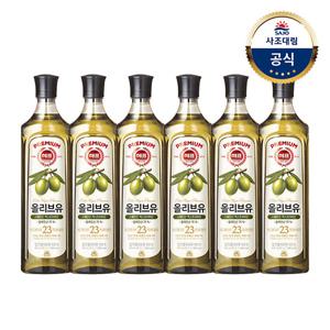 [사조대림] 해표 올리브유900ml x6병