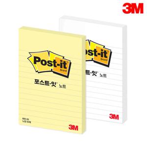 3M포스트잇 660-50 102x152mm 1패드50매/쓰리엠포스트잇/포스트잍