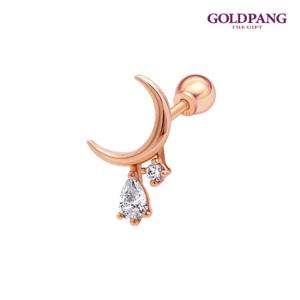 골드팡 14k 문라이트 피어싱