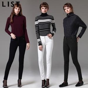 [리스트]프리미엄 라인 지퍼포인트 스판 스키니 팬츠