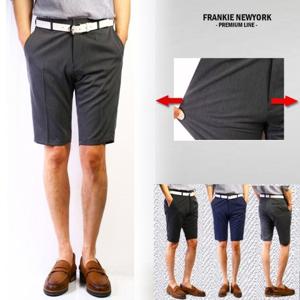[프랭키뉴욕]프랭키뉴욕 여름 남자반바지 슬랙스 스판_HE9UPA01