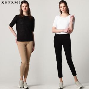 [리스트][리스트(LIST)] 빅토리아 스판 솔리드 스키니 팬츠 (택