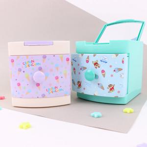 짱구는 못말려 큐티 정리함 펜꽂이 화장대 서랍 거울