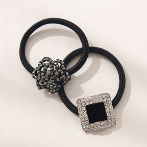 바이데이지 SH0252 도형 큐빅 헤어끈