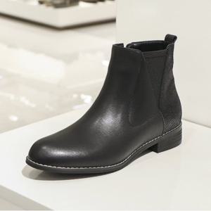 [탠디] 여성 세미정장 앵글부츠 J1482A 블랙 굽높이 3cm