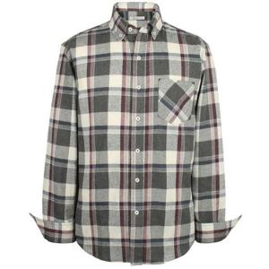 [95-120 빅사이즈] 반기모 체크 캐주얼 와이셔츠 - 710