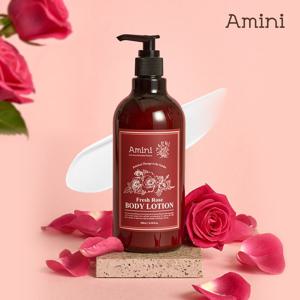 아미니 바디로션 플라워 테라피 프레쉬로즈 500ml