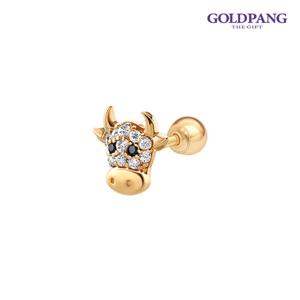 골드팡 14k 밀크카우 피어싱