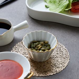 [모던하우스] 언제나 플러스 미니골드 림웨이브종지