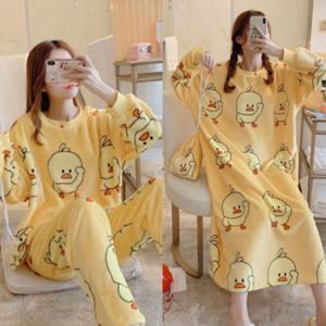 [갓샵]캐릭터 겨울 수면 잠옷 12종 세트 여성 극세사 원피스
