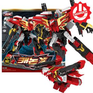 헬로카봇 전설의 용사 캐논X 올스타 시즌16 변신로봇 전투기 장난감