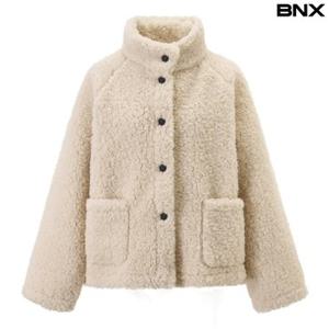 [BNX]하이넥 시어링 양털 포켓 자켓 (BX4JK018L0)