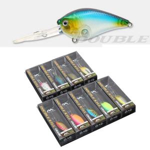 민물 베스 루어 미끼 트레블훅 크랭크 리트리브용