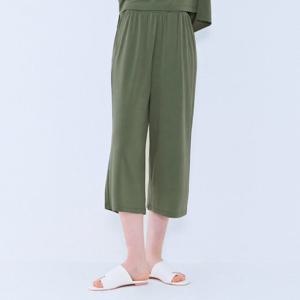 썸머팬츠 여성 쿨링 라운지 셋업 팬츠-BBZG2258C0V