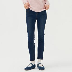 여성 기모 히든밴딩 스키니 데님팬츠-BFRG2357D0N