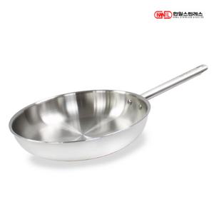 한일스텐레스 제피로스 인덕션후라이팬 통5중 304스텐 후라이팬 28cm
